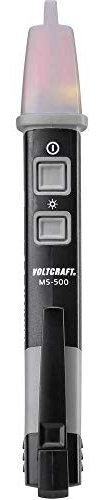 VOLTCRAFT MS-500 Berührungsloser Spannungsprüfer CAT IV 1000 V LED, Akustik