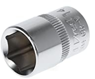 GEDORE red Vaso, Llave de vaso, Accionamiento de 3/8'' 10 mm, Hexagonal, 14 mm de ancho, Herramienta, R51001404, Acero