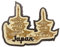 Printtoo Fridge Magnet Engraved Wooden Gift Japan Souvenir Collectibles Gift