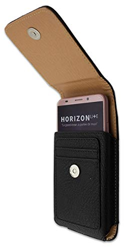 caseroxx Handy Tasche Outdoor Tasche für Echo Horizon M, mit drehbarem Gürtelclip in schwarz