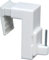 dekondo - 4x Fensterhaken Dekohaken Fensterclip für Fensterdekoration Weiß - Fensterdicke: 10-24mm