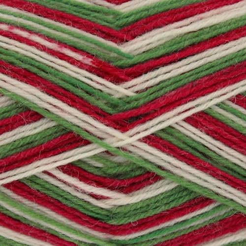 King Cole Zig Zag 4 Ply 3408 Christmas