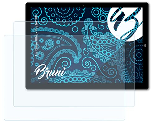 Bruni Schutzfolie kompatibel mit Chuwi UBook Pro N4100 Folie, glasklare Displayschutzfolie (2X)