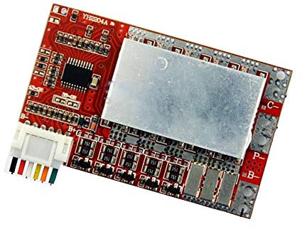 WSDMAVIS 1Pcs 4S/5S 50A 3.7V 18650 Polymer Lithium Battery Cell PCB BMS Charge Protection Board with Balance