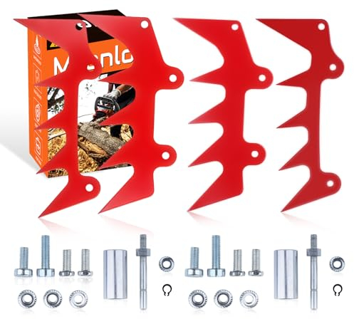 Mtanlo Ensemble de chaînes de pare-chocs à double abaissement pour Stihl 024 026 MS240 MS260 029 039 034 036 038 MS290 MS390 MS310 MS311 MS391 MS271 MS291