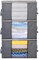 AiQInu Scatole per Vestiti Salvaspazio, 3PCS 90L Pieghevole Custodia per Trapunte e Coperte con Manico Rinforzato, per Biancheria da Letto, 60x44x35CM