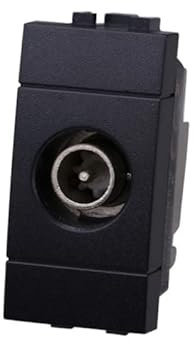 CONNETTORE TV MASCHIO PASSANTE