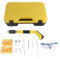 Fafeicy Mini Pistola de Clavos Manual de Acero, 40dB ajustables Kit de Clavadora con protección antideslizante, para Dispositivo de SujecióN de Ranurado de Alambre de Anclaje de Pared de Techo