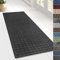 KARAT Teppich Läufer für Küche, Flur & Wohnraum - Teppichläufer auf Maß - Meterware - Flurteppich - Küchenläufer - Wohnzimmer Teppich (80 x 200 cm, Rapido - Anthrazit)
