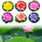 6 Stück Künstliche Seerosen, Schwimmende Blumen, Artificial Lotus, Eva Lotus Flower Teich Wasserlilie, Seerosen Künstlich, Künstliche Lotusblume für Gartenterrasse Pool Aquarium Dekoration (Farbe)