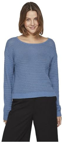 Vila Vibellisina Boatneck L/S Knit Top - Noos