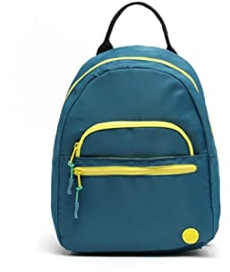 MISAKO Munito Nylonrucksack - Modischer ECO-Casual-Design-Rucksack - Aus extra widerstandsfähigem Recyclingmaterial Munito Blau 33 X 24 X 9 cm