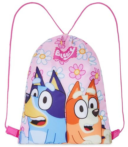 BlueY Turnbeutel Mädchen, Turnbeutel Kinder, Beutel mit Kordelzug, Kindergarten, Schule Freizeit