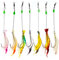 Künstliche Garnelen Köder,7 Stück Kunstköder Silikon Shrimp,Garnelenköder mit Haken,Luminous Shrimp Angelköder Set Für Süß/Alzwasser,Angelzubehör für Süßwasser,Salzwasser,Forellen,Barsch,Lachs