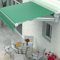Terrassenmarkise, einziehbare Pergola für den Außenbereich, elektrischer/manueller Sonnenschutz für Fenstertüren, Terrassenüberdachung für Balkone für Gartenveranda, Gartenpavillon