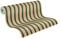 A.S. Création Vliestapete mit Wandpaneelmotiv 0,53 x 10,05 m - Beige, Braun, Schwarz - Wandpaneel Tapete in Holzoptik Made in Germany - 790413