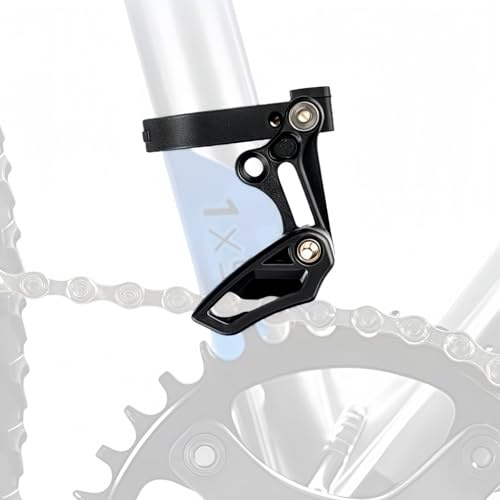 SUKOUSRAM Bike Chain Guide Direct Mount,Bike Chain Tensioner Anti Drop Guide Retention Chain Drop Catcher for Mountain MTB Bicycle