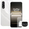 OnePlus Smartphone Nord 5 8 GB RAM 256 GB Storage Display AMOLED 6,83 Pollici 144 Hz, Snapdragon 8s Gen 3, Doppia fotocamera 50 MP, Batteria 5200 mAh, con caricabatterie 80 W e Nord Buds 3 Pro, Bianco