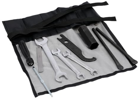 Werkzeugset in der Rolltasche, 10-teilig für Moped & Motorrad
