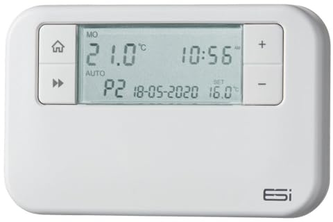 ESi ESRTP4+ Hard Wired Programmable Room Thermostat (Not compatible with ESRTP4RF+) - EVO