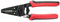 Gardner Bender GS-360 Electrical Wire Stripper & Lock Tool, Comfort Grip, Solid & Stranded Wire, 10-20 AWG,Red