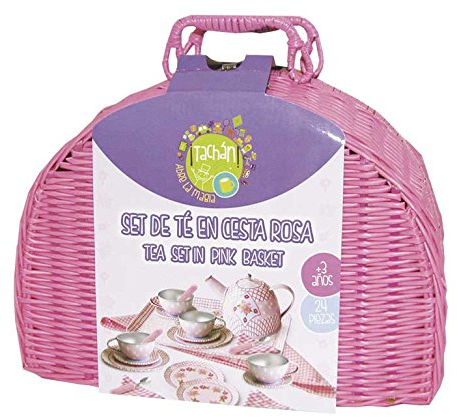 Tachan- Juego de te en cesta de picnic (CPA Toy Group Trading S.L. CH90414) , color/modelo surtido