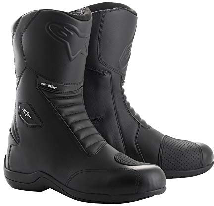 Alpinestars 2447018-10-46, Stivali Moto Uomo, Nero, 46 EU