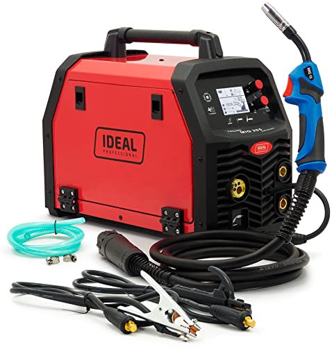 Ideal™ TecnoMIG 205 MIG/MAG sinergia Inverter Saldatrice 200A senza gas TIG