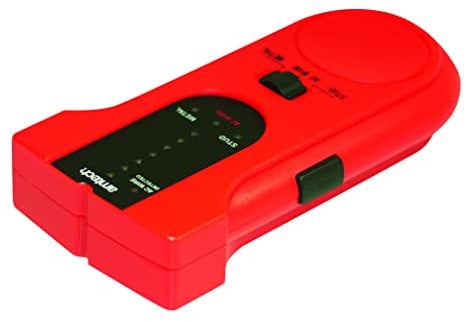 Amtech L4510 3-in-1 Intelligent Cable, Pipe and Stud Detector, Wall Detector, LCD Display, Audible and Visual Detection, 9V PP3 Alkaline Battery