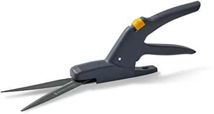 Woodland Tools Regular Duty Grass Shears – Fixed Steel Blades, Lightweight Manual Grass Clippers with Ergonomic Handle for Trimming Around Beds, Edging Paths, and Tight Spaces