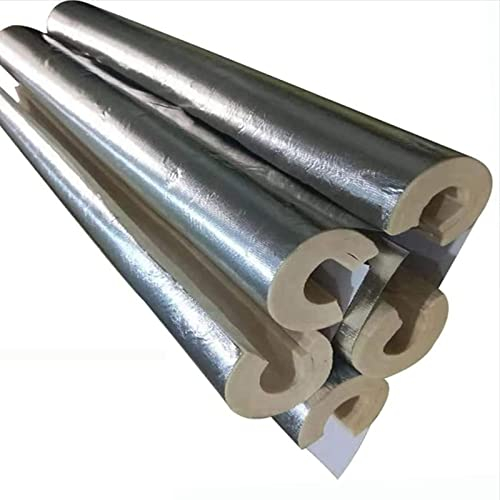 Selbstklebend Schaumstoffrohr Aluminiumfolie Isolierschlauch, ID 22/27/34/43/48/60/76/89/133mm, für rohrisolierung im erdreich, gegen Feuchtigkeit Verschleißfestigkeit ( Size : 89MMX15MMX1M )