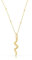Made by Nami Edelstahl Halskette Damen Gold mit Schlangen Anhänger Schmuck Geschenk Freundin 40 + 5 cm lang (Schlange)
