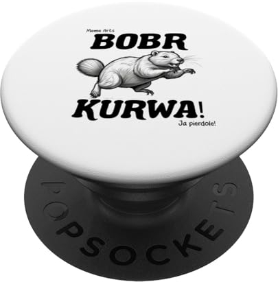 BOBER KURWA Meme! Lustiges Polen Meme PopSockets Klebender PopGrip