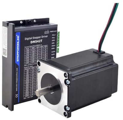 Nema 23 Stepper electronic starter Open Loop Kit 2.4N.m 4A & Driver DM542T ITCLEYMDZV