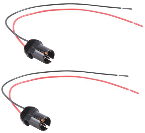 Giuneuow R T10 W5W Auto Ampoule Douille Porte-Lampe connecteur Extension x 2