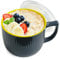 Bol à soupe en céramique avec poignée, 900 ml, avec poignée, grande tasse de café pour le déjeuner, pâtes, céréales, fruits