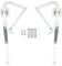 Attic Ladder Hinge Arms For Mk5 WU2210 W2208 W2210 Attic Ladder Manufactured After 2010 Replacement