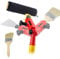 Lylxienty Multi-Angle Paint Brush Extender Holder Paint Roller Extension Pole Universal Paint Brush Extender Tool fits Most Rollers,Brush,Scrapers - Includes 1pcs Paint Brush