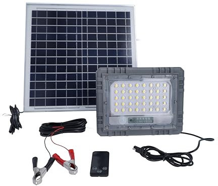 as - Schwabe Solarstrahler mit Bewegungsmelder 25 W 2700 Lumen - Integrierter PIR-Sensor für präzise Bewegungserkennung - Solarlampe für Garten & Einfahrt - Außenleuchte Abstrahlwinkel: 120°, 46983