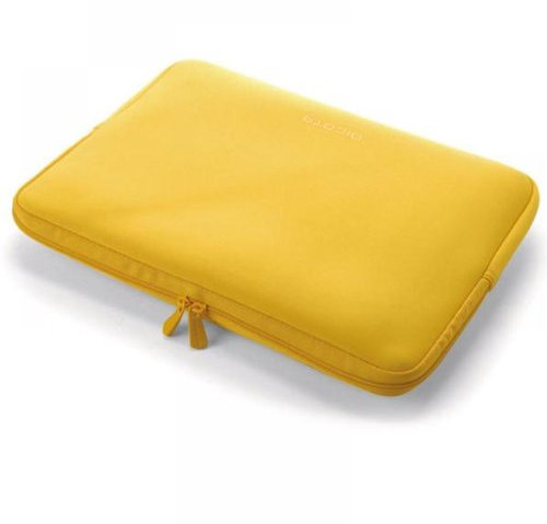 Emartbuy Dicota Neoprene Sleeve Pouch Case Cover Compatible with Selected 15-17 Inch Laptops Listed Below (Yellow)