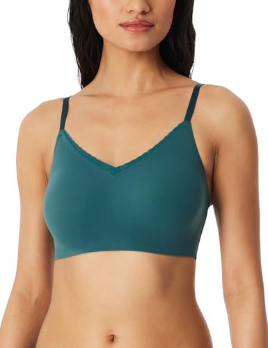 Schiesser Damen Bustier Spaghettiträger mit herausnehmbaren Pads - Invisible Soft