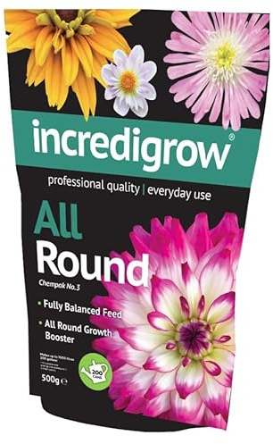 Thompson & Morgan Ltd Incredigrow All Round Fully Balanced Plant Fertiliser, 500G