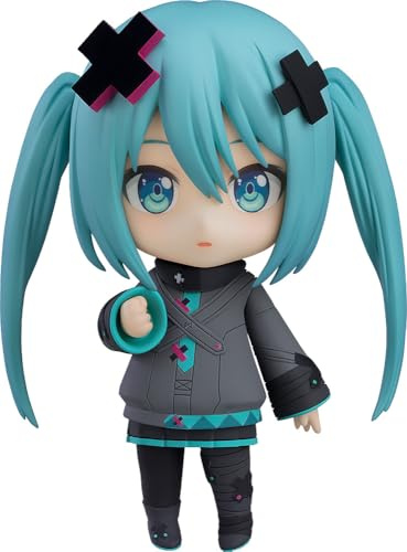 Good Smile Company Good Smile Company Nendoroid Movie Project Sekai Broken Sekai and No Singing Miku Hatsune Miku Closed Window Sekai Ver. Non-Scale Plastic Pre-Painted Action Figure