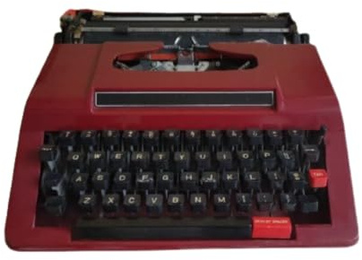 Machine à écrire électrique Bureau à domicile Entreprise Machine à taper Traitement de texte Enveloppe Etter Écriture Prise de notes (A)