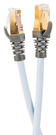 Supra Cables CAT 8 + Patch Ice Blue 4 m