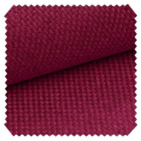 novely® GRANA - Melierter Webstoff - Leicht Grob Gewebter Möbelstoff - Robuster Polsterstoff aus Oxfordbindung - Pflegeleichte Meterware 1lfm | Farbe: 10 Pink Beere