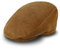 fiebig Cord Flatcap für Damen & Herren | Schiebermütze aus Baumwolle mit gestepptem Innenfutter | Flache Cordmütze Made in Italy (57-M, beige)