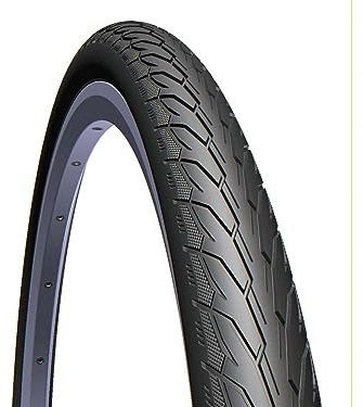 Mitas Unisex – Erwachsene Flash V 66 Fahrradreife, Schwarz, 26x1.50