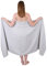 Betz Toalla de baño XXL Berlin 100% algodón 100x200 cm Gris Plata