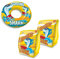 ICE TOYS Set mit Armlehnen und Donut für Kinder, Strand, Sommer, Schwimmbad (Shark)